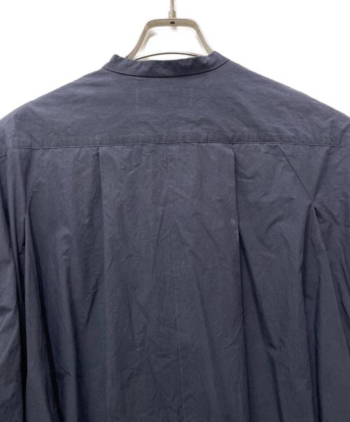 ENFOLD（エンフォルド）ENFOLD (エンフォルド) HEXAGON SHIRT ネイビー サイズ:38の古着・服飾アイテム
