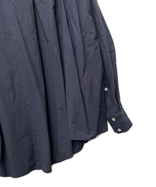 ENFOLD（エンフォルド）ENFOLD (エンフォルド) HEXAGON SHIRT ネイビー サイズ:38の古着・服飾アイテム