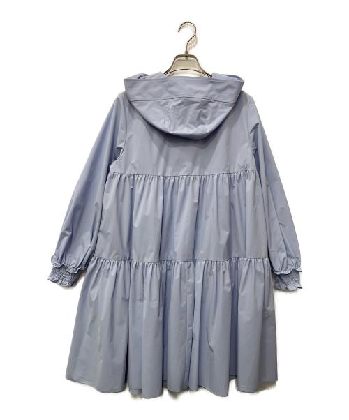 Rene（ルネ）Rene (ルネ) フード付コート スカイブルー サイズ:38の古着・服飾アイテム