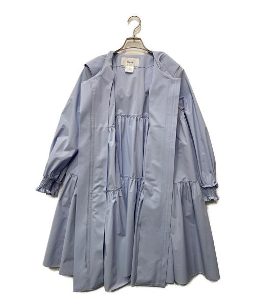 Rene（ルネ）Rene (ルネ) フード付コート スカイブルー サイズ:38の古着・服飾アイテム
