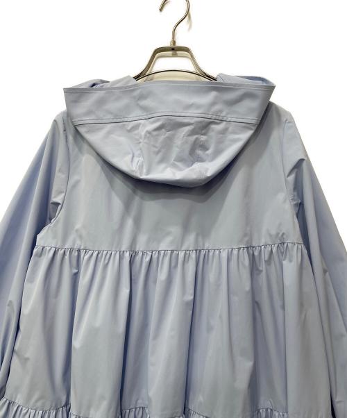 Rene（ルネ）Rene (ルネ) フード付コート スカイブルー サイズ:38の古着・服飾アイテム
