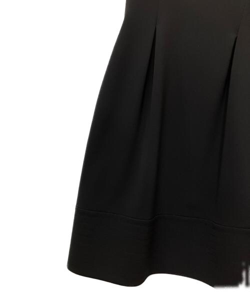 Rene（ルネ）Rene (ルネ) ノースリーブワンピース ブラック×ホワイト サイズ:38の古着・服飾アイテム