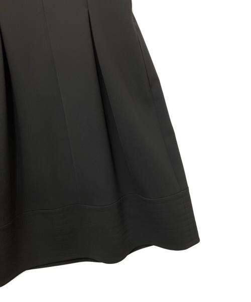 Rene（ルネ）Rene (ルネ) ノースリーブワンピース ブラック×ホワイト サイズ:38の古着・服飾アイテム