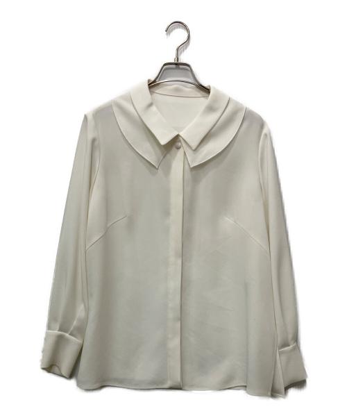 Rene（ルネ）Rene (ルネ) 長袖シャツ ホワイト サイズ:38の古着・服飾アイテム