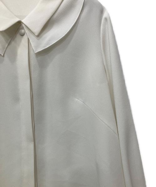 Rene（ルネ）Rene (ルネ) 長袖シャツ ホワイト サイズ:38の古着・服飾アイテム