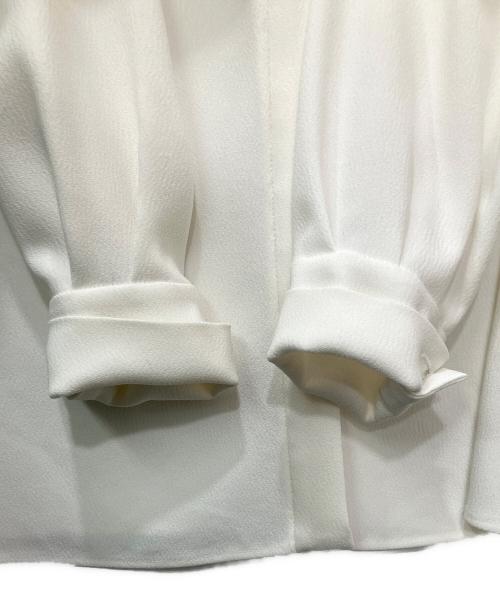 Rene（ルネ）Rene (ルネ) 長袖シャツ ホワイト サイズ:38の古着・服飾アイテム