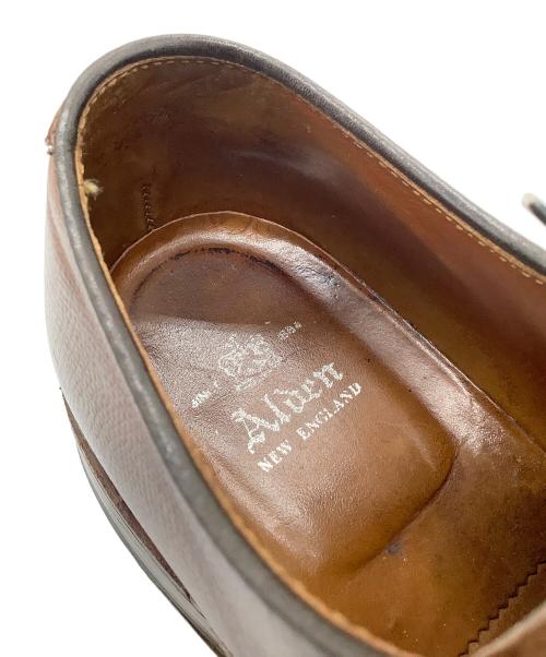 Alden（オールデン）ALDEN (オールデン) Uチップシューズ ブラウン サイズ:8　1/2の古着・服飾アイテム