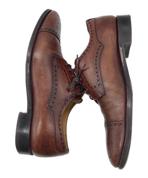 UNION IMPERIAL（ユニオンインペリアル）UNION IMPERIAL (ユニオンインペリアル) ストレートチップシューズ ブラウン サイズ:6　1/2の古着・服飾アイテム