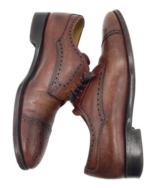 UNION IMPERIAL（ユニオンインペリアル）UNION IMPERIAL (ユニオンインペリアル) ストレートチップシューズ ブラウン サイズ:6　1/2の古着・服飾アイテム