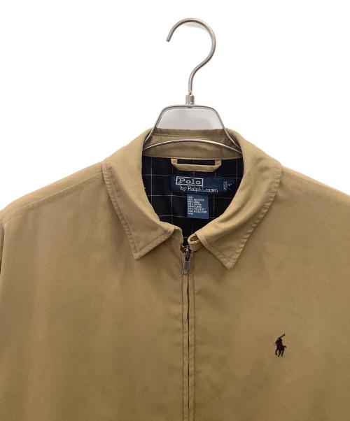 POLO RALPH LAUREN（ポロ・ラルフローレン）POLO RALPH LAUREN (ポロ・ラルフローレン) スイングトップ ベージュ サイズ:Mの古着・服飾アイテム
