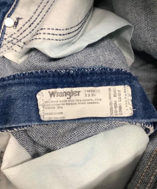 Wrangler（ラングラー）Wrangler (ラングラー) デニムパンツ ブルー サイズ:記載無の古着・服飾アイテム