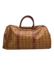 MCM（エムシーエム）の古着「ボストンバッグ」｜ブラウン