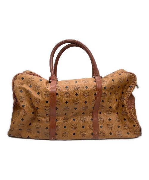 MCM（エムシーエム）MCM (エムシーエム) ボストンバッグ ブラウンの古着・服飾アイテム