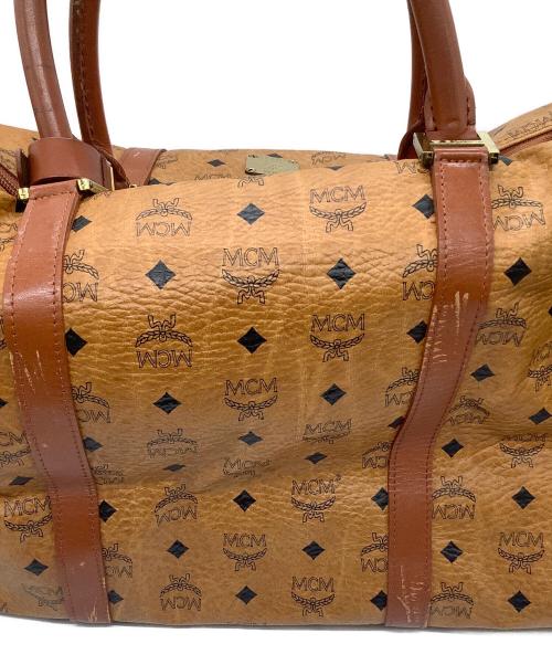 MCM（エムシーエム）MCM (エムシーエム) ボストンバッグ ブラウンの古着・服飾アイテム