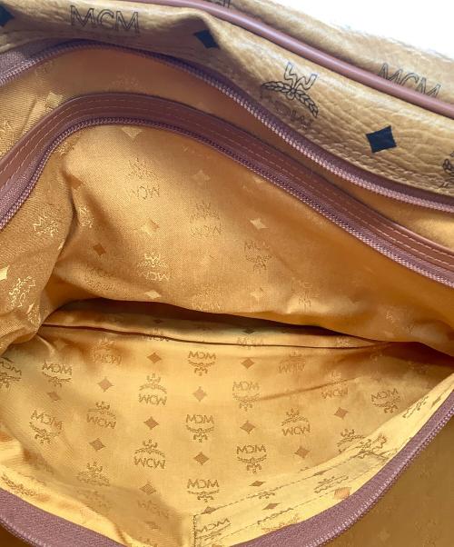 MCM（エムシーエム）MCM (エムシーエム) ボストンバッグ ブラウンの古着・服飾アイテム