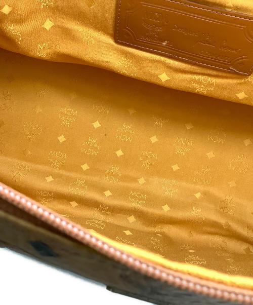MCM（エムシーエム）MCM (エムシーエム) ボストンバッグ ブラウンの古着・服飾アイテム