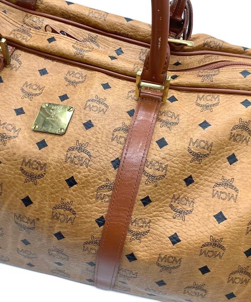 MCM（エムシーエム）MCM (エムシーエム) ボストンバッグ ブラウンの古着・服飾アイテム