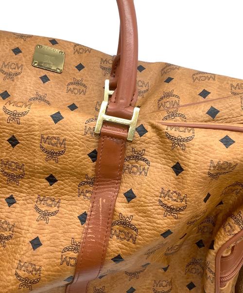 MCM（エムシーエム）MCM (エムシーエム) ボストンバッグ ブラウンの古着・服飾アイテム