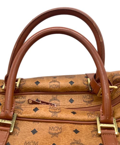 MCM（エムシーエム）MCM (エムシーエム) ボストンバッグ ブラウンの古着・服飾アイテム