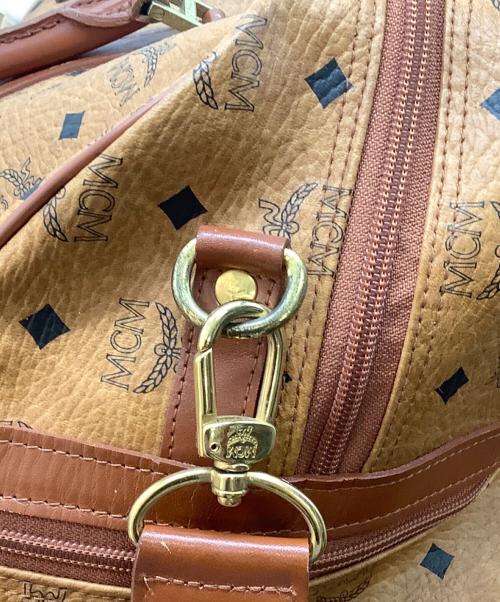 MCM（エムシーエム）MCM (エムシーエム) ボストンバッグ ブラウンの古着・服飾アイテム