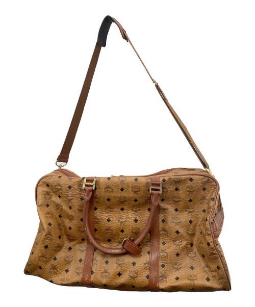 MCM（エムシーエム）MCM (エムシーエム) ボストンバッグ ブラウンの古着・服飾アイテム