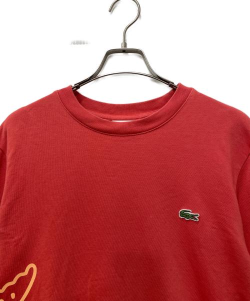 LACOSTE（ラコステ）LACOSTE (ラコステ) スウェット レッド サイズ:Mの古着・服飾アイテム