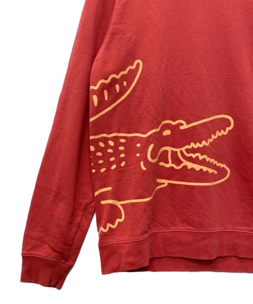 LACOSTE（ラコステ）LACOSTE (ラコステ) スウェット レッド サイズ:Mの古着・服飾アイテム