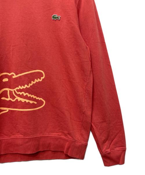 LACOSTE（ラコステ）LACOSTE (ラコステ) スウェット レッド サイズ:Mの古着・服飾アイテム
