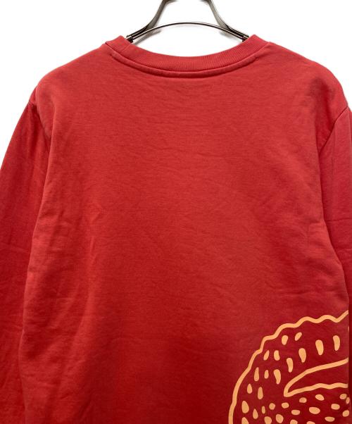 LACOSTE（ラコステ）LACOSTE (ラコステ) スウェット レッド サイズ:Mの古着・服飾アイテム