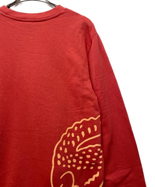 LACOSTE（ラコステ）LACOSTE (ラコステ) スウェット レッド サイズ:Mの古着・服飾アイテム