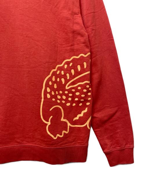 LACOSTE（ラコステ）LACOSTE (ラコステ) スウェット レッド サイズ:Mの古着・服飾アイテム