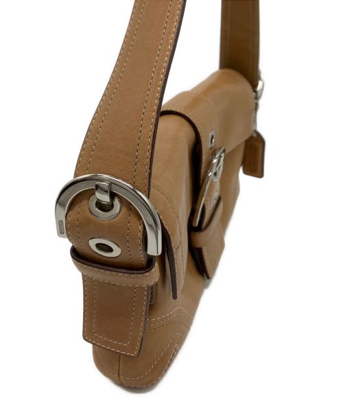 COACH（コーチ）COACH (コーチ) ワンショルダーバッグ ベージュの古着・服飾アイテム