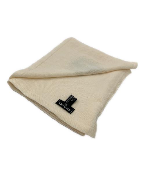 CHANEL（シャネル）CHANEL (シャネル) カシミヤストール ホワイトの古着・服飾アイテム