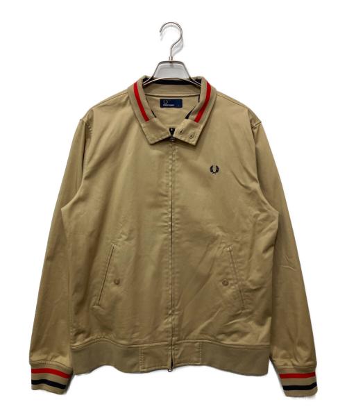 FRED PERRY（フレッドペリー）FRED PERRY (フレッドペリー) ハリントンジャケット カーキ サイズ:Lの古着・服飾アイテム