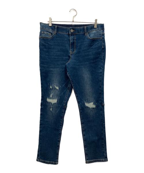 RETRO ENGINE（レトロエンジン）RETRO ENGINE (レトロエンジン) デニムパンツ ネイビー サイズ:XLの古着・服飾アイテム