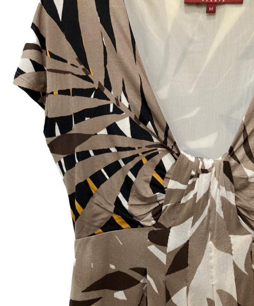 MaxMara（マックスマーラ）MaxMara (マックスマーラ) 半袖ワンピース ベージュ サイズ:Mの古着・服飾アイテム
