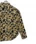 中古・古着 A BATHING APE (アベイシングエイプ) 長袖シャツ ベージュ×ブラック サイズ:XS：10000円