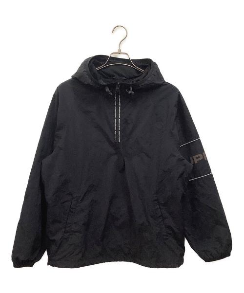 SUPREME（シュプリーム）Supreme (シュプリーム) Nylon Ripstop Hooded Pullover　 ブラック サイズ:Mの古着・服飾アイテム