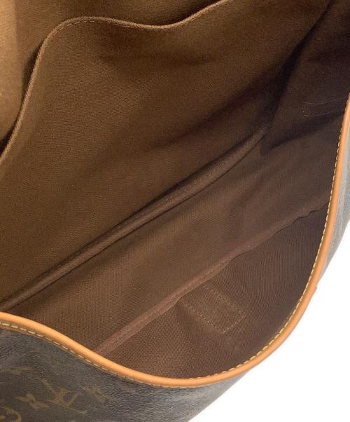 LOUIS VUITTON（ルイ ヴィトン）LOUIS VUITTON (ルイ ヴィトン) モノグラム　ソミュール35ショルダーバッグ ブラウンの古着・服飾アイテム