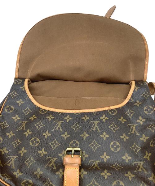 LOUIS VUITTON（ルイ ヴィトン）LOUIS VUITTON (ルイ ヴィトン) モノグラム　ソミュール35ショルダーバッグ ブラウンの古着・服飾アイテム