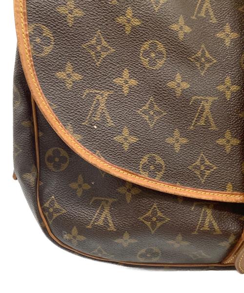 LOUIS VUITTON（ルイ ヴィトン）LOUIS VUITTON (ルイ ヴィトン) モノグラム　ソミュール35ショルダーバッグ ブラウンの古着・服飾アイテム