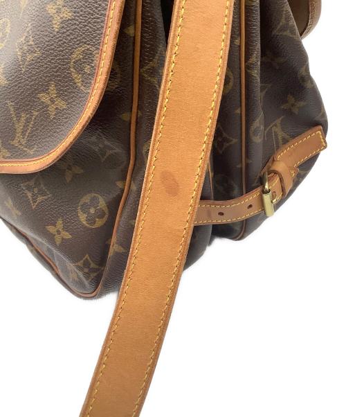 LOUIS VUITTON（ルイ ヴィトン）LOUIS VUITTON (ルイ ヴィトン) モノグラム　ソミュール35ショルダーバッグ ブラウンの古着・服飾アイテム