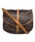 LOUIS VUITTON（ルイ ヴィトン）の古着「モノグラム　ソミュール35ショルダーバッグ」｜ブラウン
