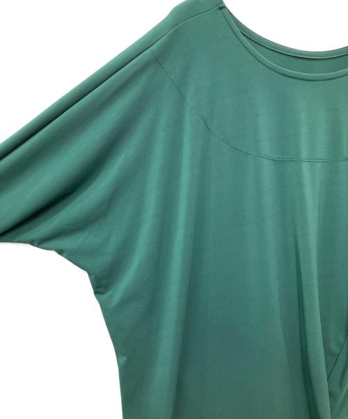 ISSEY MIYAKE（イッセイミヤケ）ISSEY MIYAKE (イッセイミヤケ) 長袖カットソー グリーン サイズ:2の古着・服飾アイテム