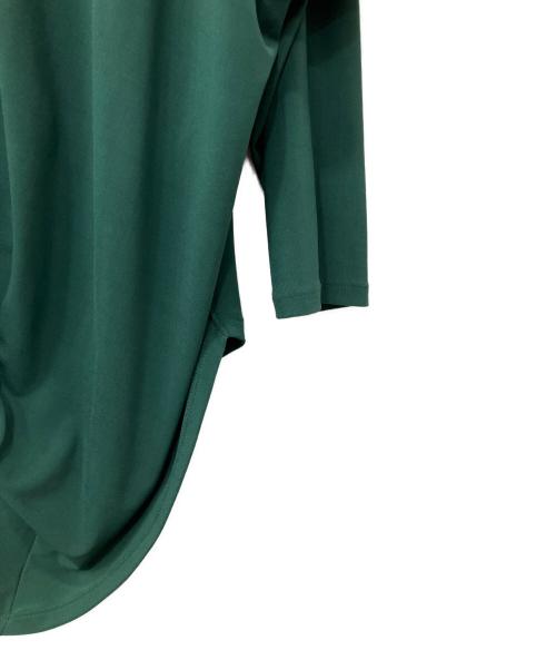 ISSEY MIYAKE（イッセイミヤケ）ISSEY MIYAKE (イッセイミヤケ) 長袖カットソー グリーン サイズ:2の古着・服飾アイテム