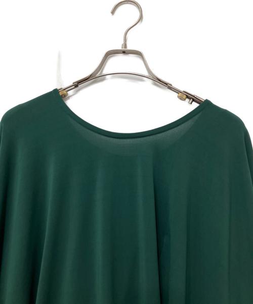 ISSEY MIYAKE（イッセイミヤケ）ISSEY MIYAKE (イッセイミヤケ) 長袖カットソー グリーン サイズ:2の古着・服飾アイテム