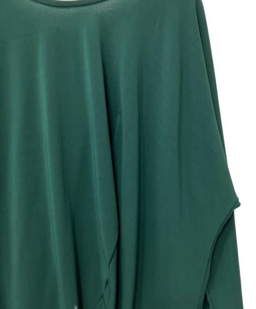 ISSEY MIYAKE（イッセイミヤケ）ISSEY MIYAKE (イッセイミヤケ) 長袖カットソー グリーン サイズ:2の古着・服飾アイテム