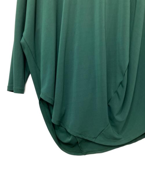 ISSEY MIYAKE（イッセイミヤケ）ISSEY MIYAKE (イッセイミヤケ) 長袖カットソー グリーン サイズ:2の古着・服飾アイテム