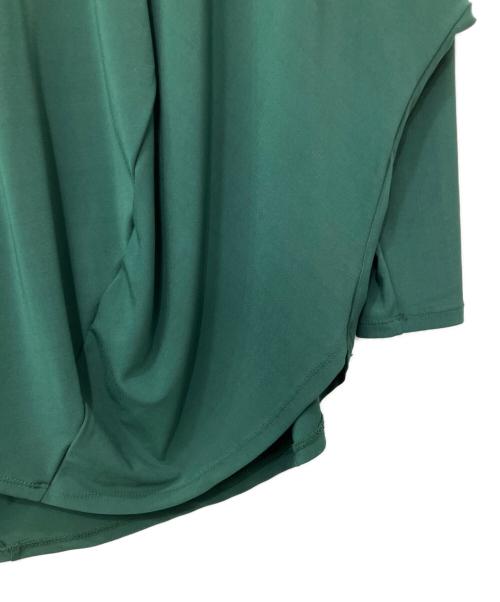 ISSEY MIYAKE（イッセイミヤケ）ISSEY MIYAKE (イッセイミヤケ) 長袖カットソー グリーン サイズ:2の古着・服飾アイテム