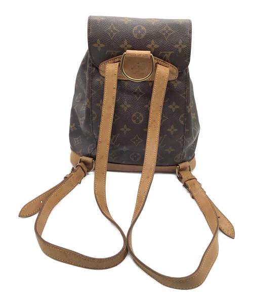 LOUIS VUITTON（ルイ ヴィトン）LOUIS VUITTON (ルイ ヴィトン) モノグラム　モンスリMM　リュック ブラウンの古着・服飾アイテム